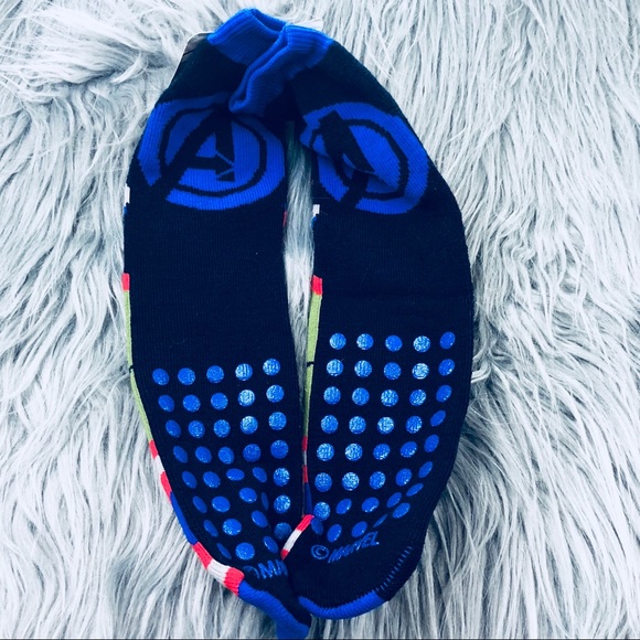💛 4/$15 Last 1❣ kids Warm OSFM Avengers gripper socks - Picture 3 of 5